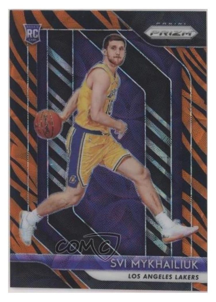 2018-19 Panini Prizm Base Set Svi Mykhailiuk #274 card