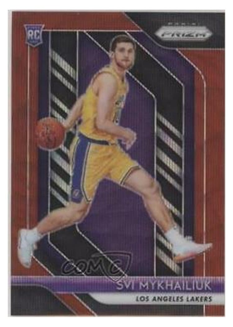 2018-19 Panini Prizm Base Set Svi Mykhailiuk #274 card