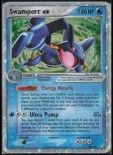 2006 Crystal Guardians Swampert ex #98 card