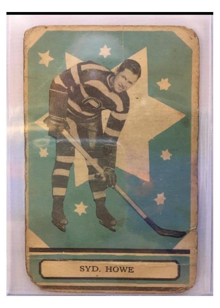1933 O-Pee-Chee Syd. Howe #24 card
