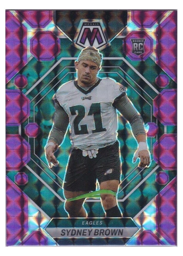 2023 Panini Mosaic Base Set Sydney Brown #363 card