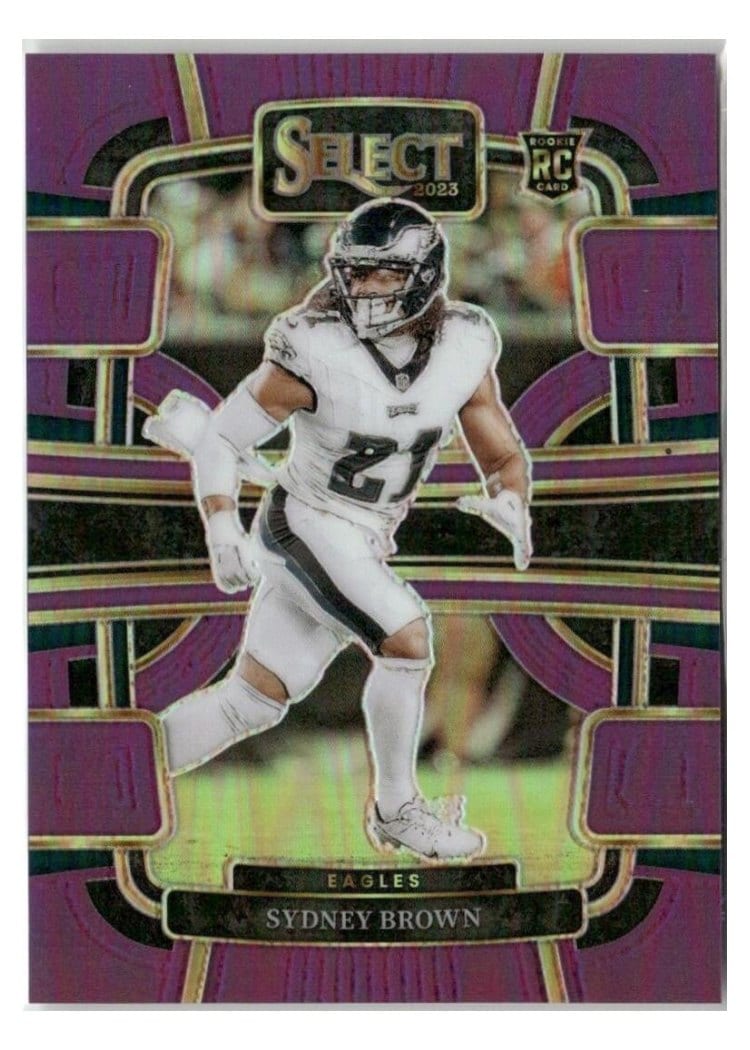 2023 Panini Select Base Set Sydney Brown #80 card