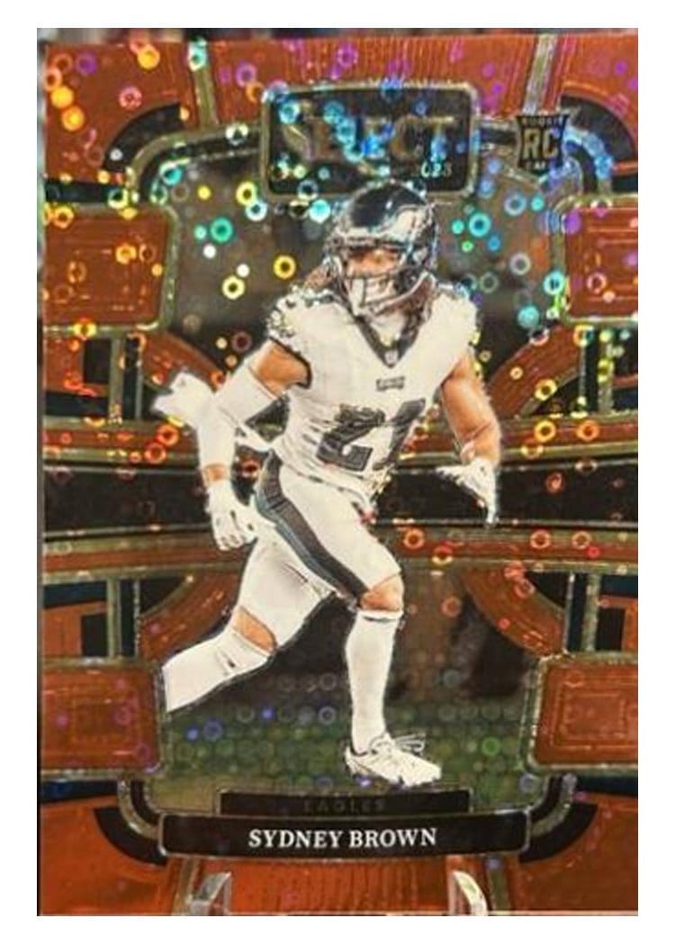 2023 Panini Select Base Set Sydney Brown #80 card