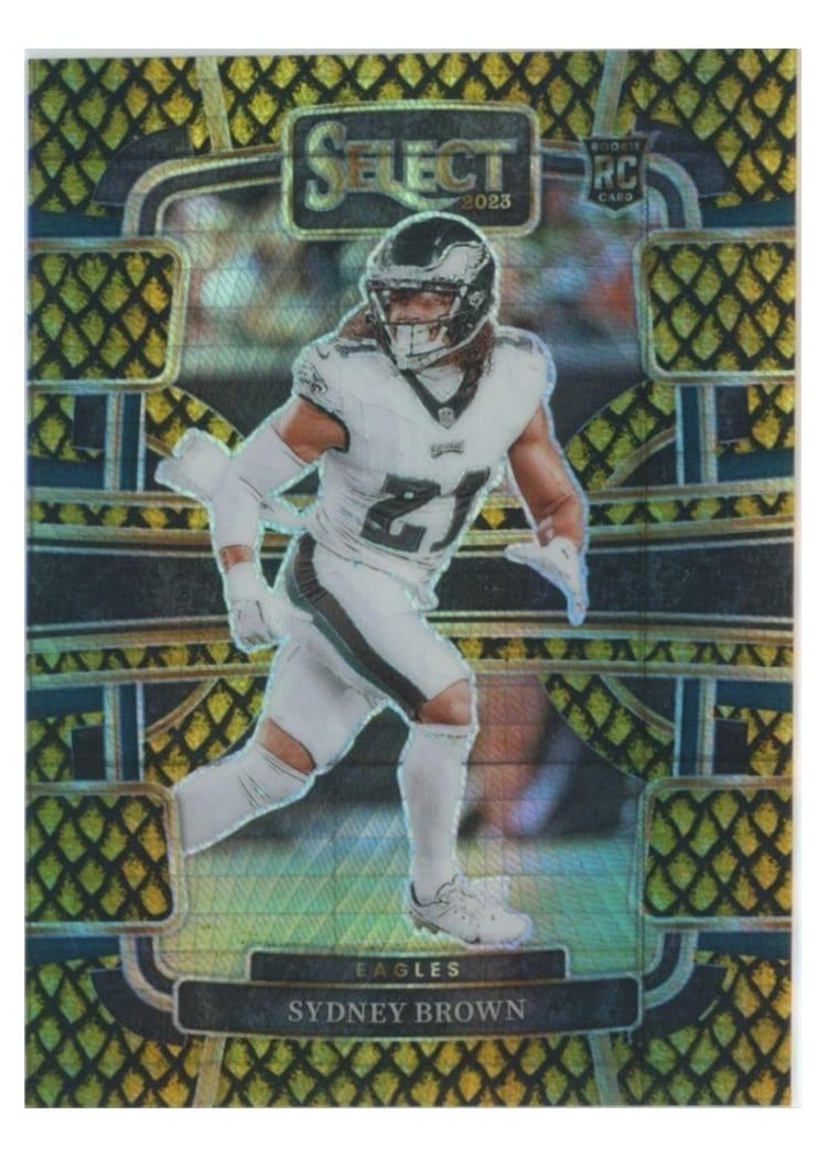 2023 Panini Select Base Set Sydney Brown #80 card