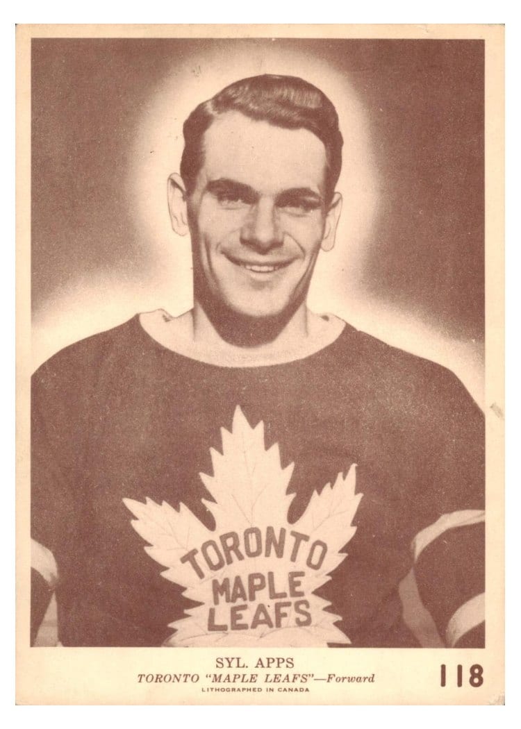 1940 O-Pee-Chee V301-2 Syl Apps #118 card