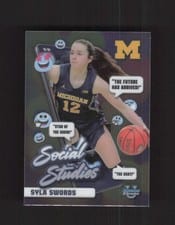 2024-25 Bowman University Chrome Social Studies Syla Swords #SS-22 card