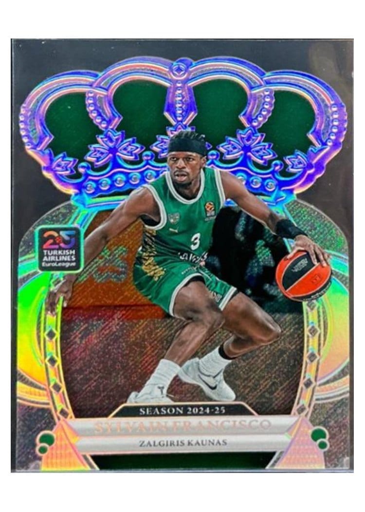 2024 Panini Crown Royale Euroleague Sylvain Francisco #19 card