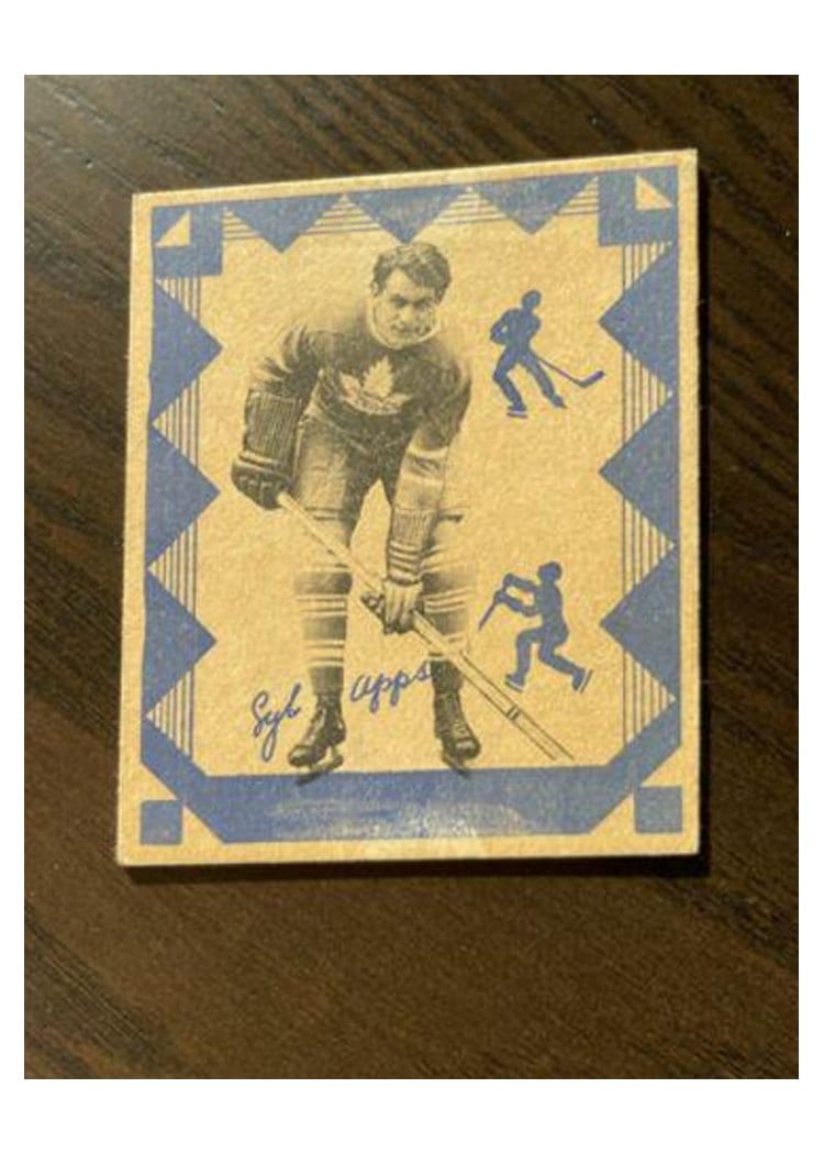 1937 O-Pee-Chee Sylvanus Apps #141 card