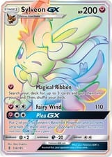 2017 Guardians Rising Sylveon-GX #158 card