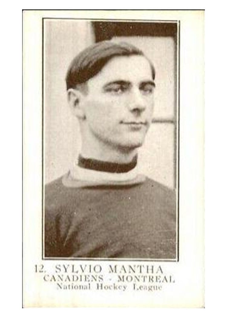 1923 V145-1 Paterson Sylvio Mantha #12 card