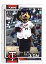 2026 Topps Mascots Relics T.C. Bear #MAS-TCB card