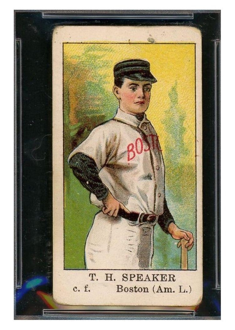 1910 E91 American Caramel Set C T.H. Speaker card