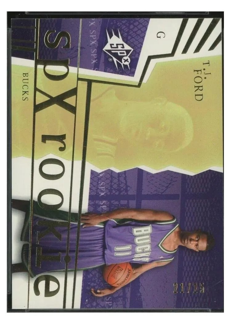 2003 Spx T.J. Ford #134 card