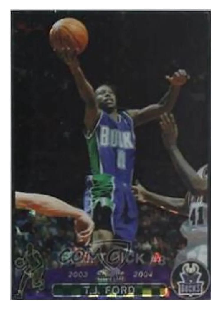 2003 Topps Chrome T.J. Ford #118 card