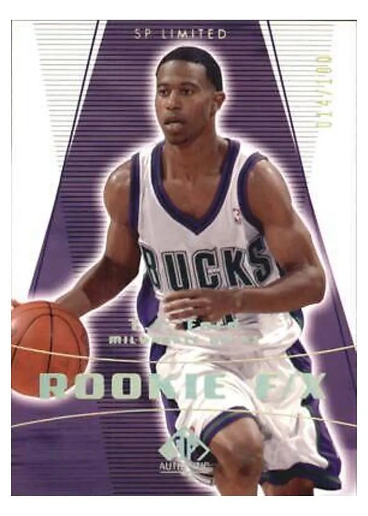 2003 SP Authentic T.J. Ford SP Limited #133 card