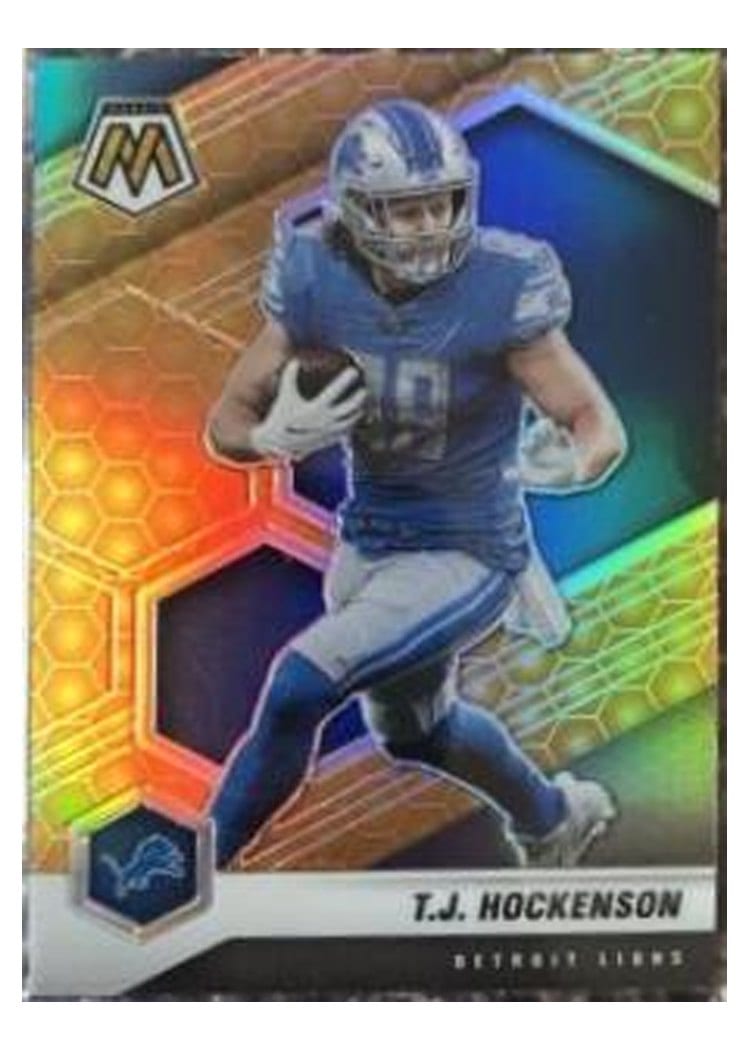 2021 Panini Mosaic Base Set T.J. Hockenson #74 card