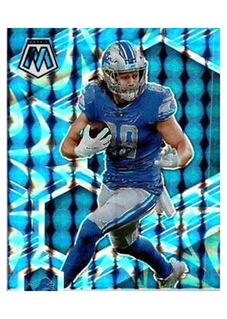 2021 Panini Mosaic Base Set T.J. Hockenson #74 card