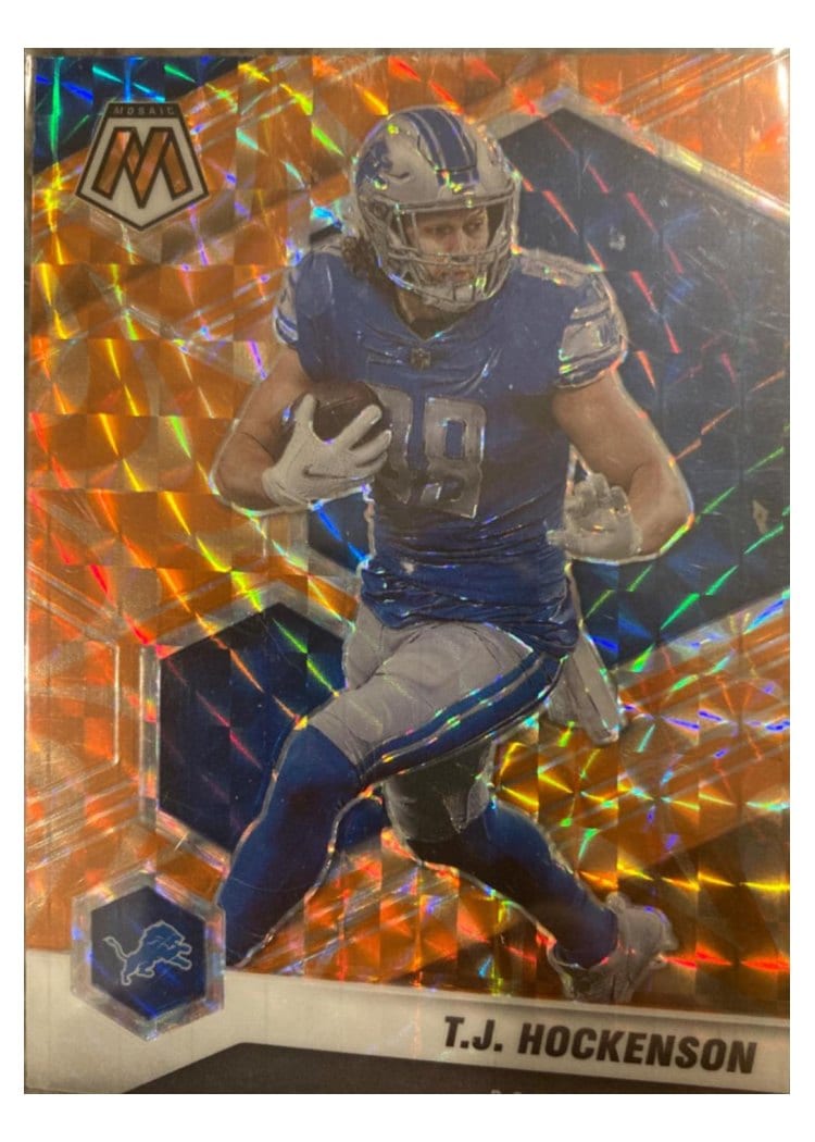 2021 Panini Mosaic Base Set T.J. Hockenson #74 card