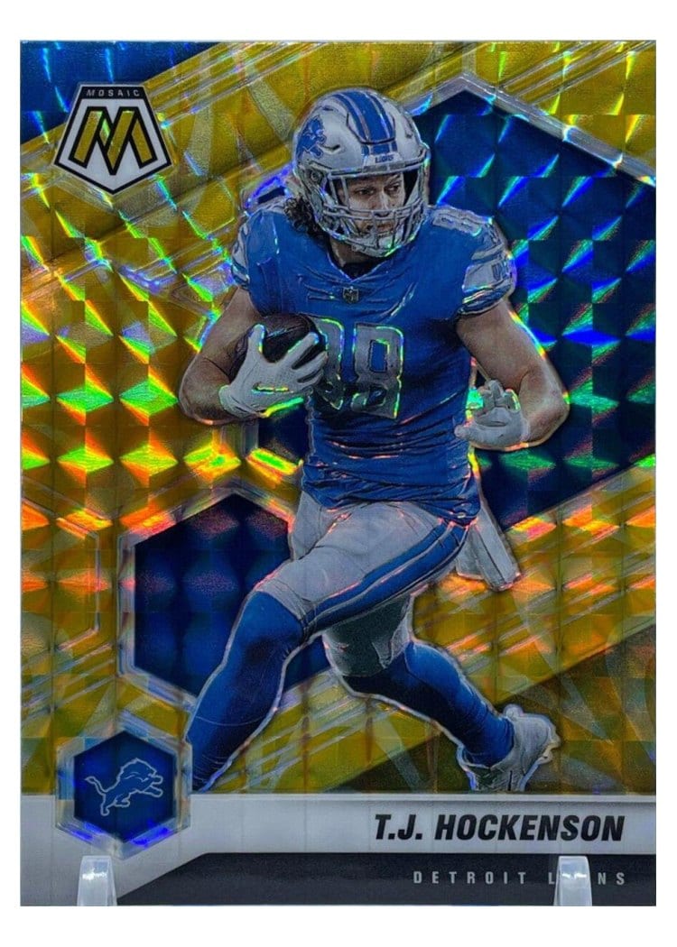 2021 Panini Mosaic Base Set T.J. Hockenson #74 card