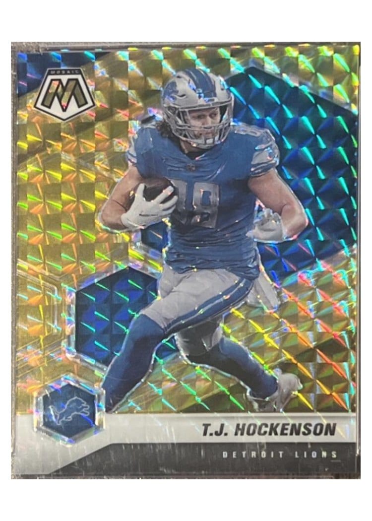 2021 Panini Mosaic Base Set T.J. Hockenson #74 card