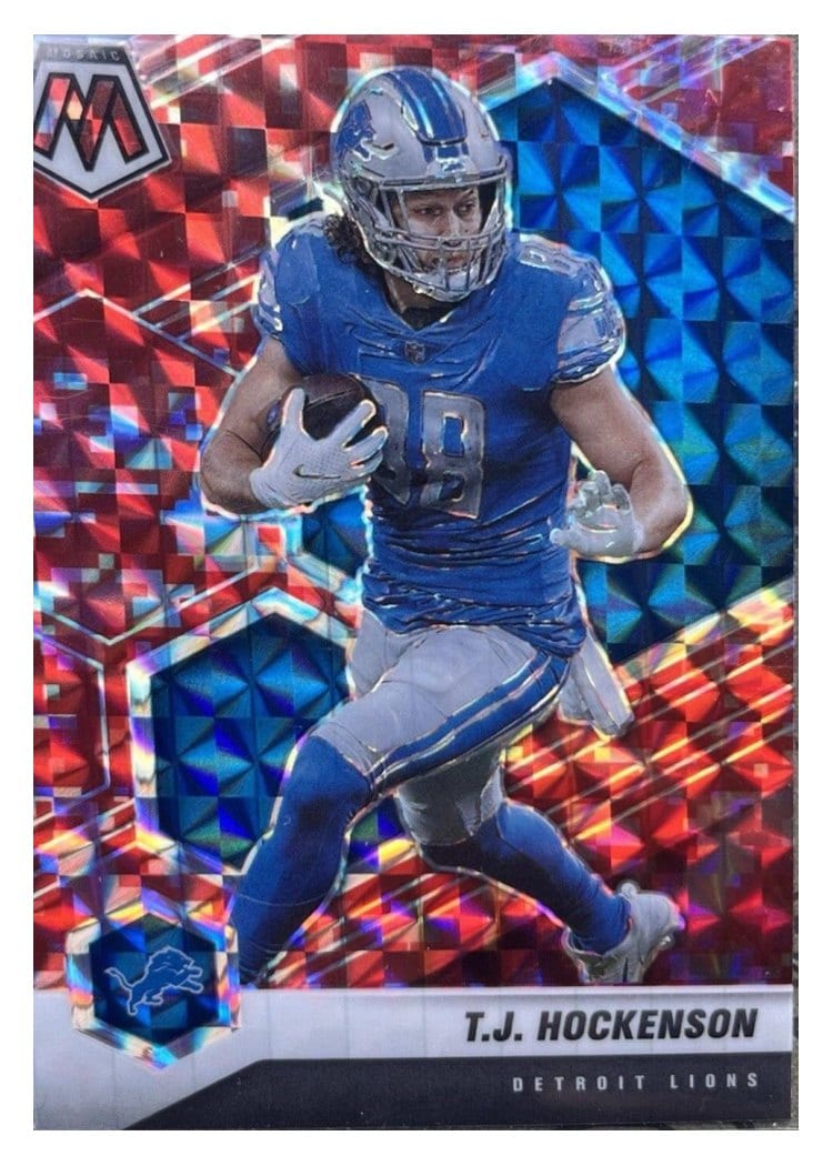 2021 Panini Mosaic Base Set T.J. Hockenson #74 card
