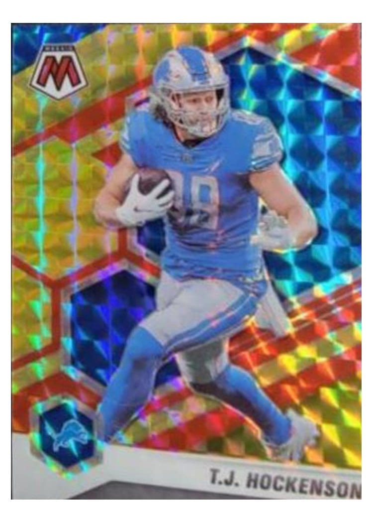 2021 Panini Mosaic Base Set T.J. Hockenson #74 card
