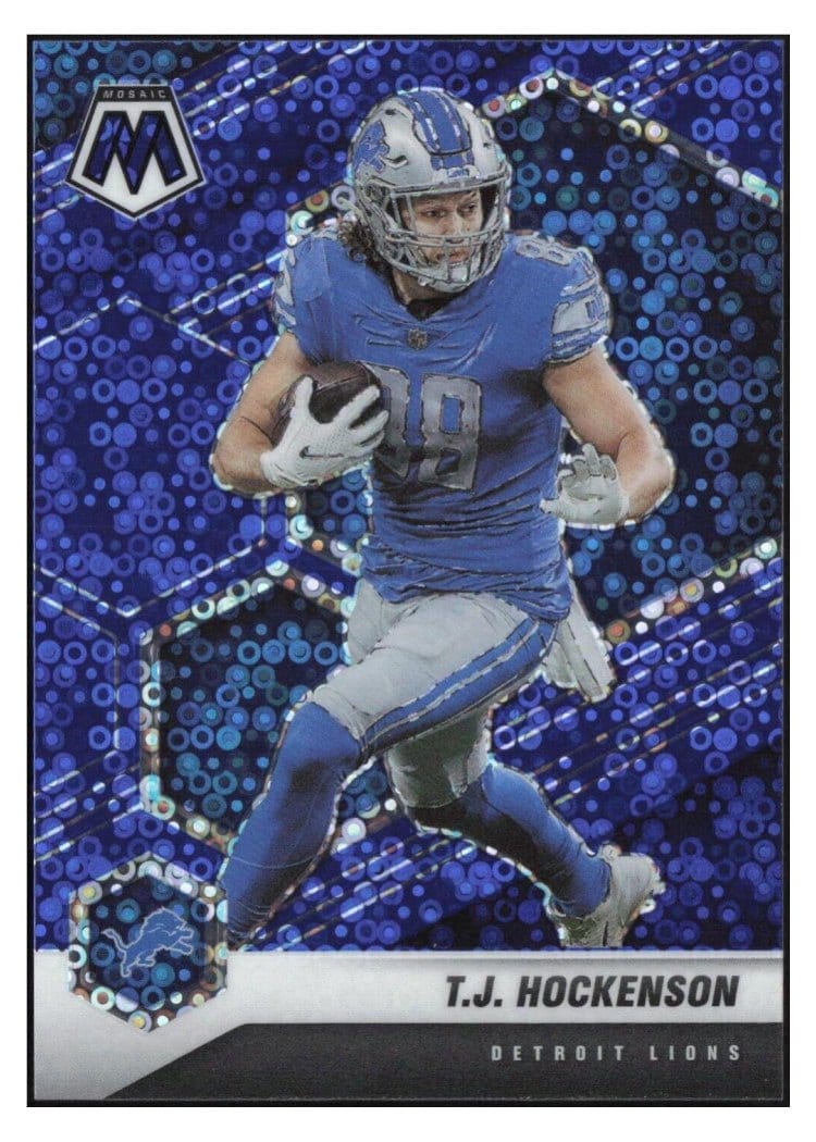 2021 Panini Mosaic Base Set T.J. Hockenson #74 card
