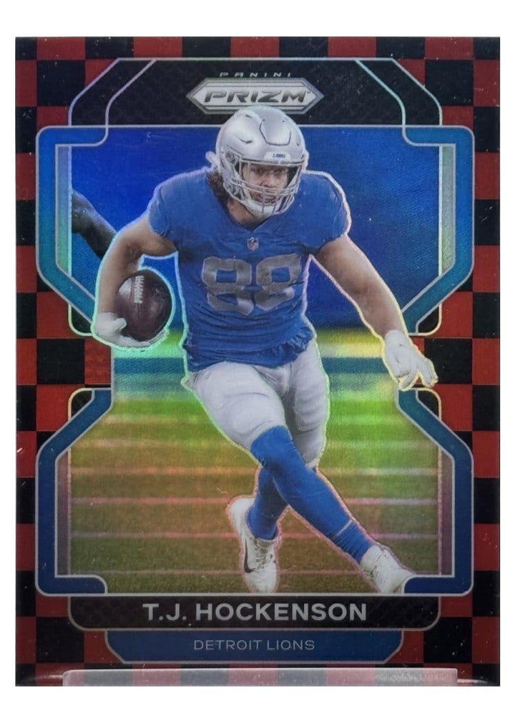 2021 Panini Prizm Base Set T.J. Hockenson #147 card