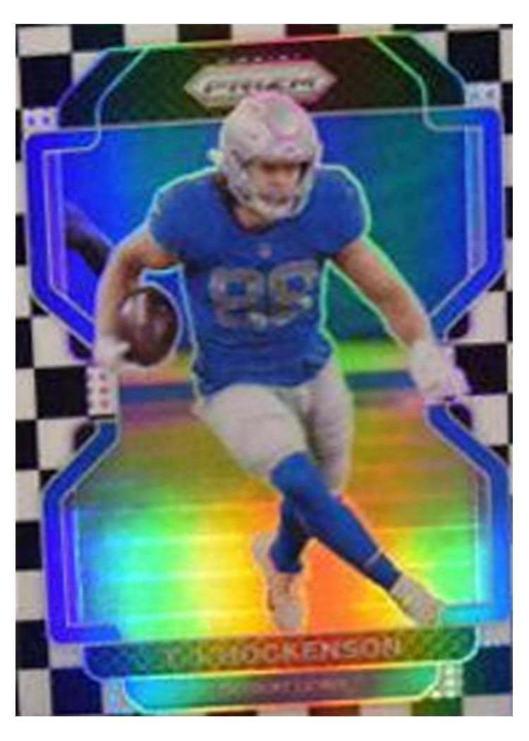2021 Panini Prizm Base Set T.J. Hockenson #147 card