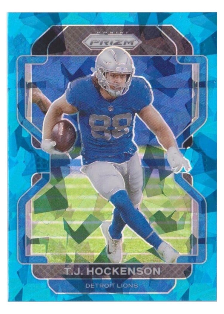 2021 Panini Prizm Base Set T.J. Hockenson #147 card