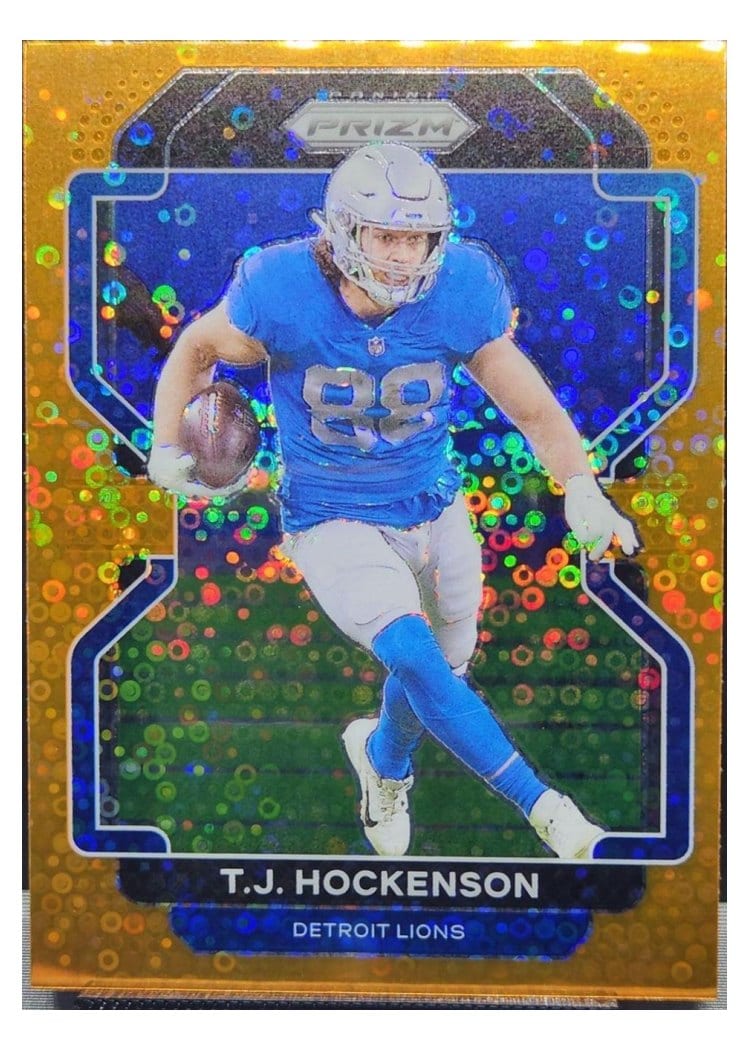 2021 Panini Prizm Base Set T.J. Hockenson #147 card