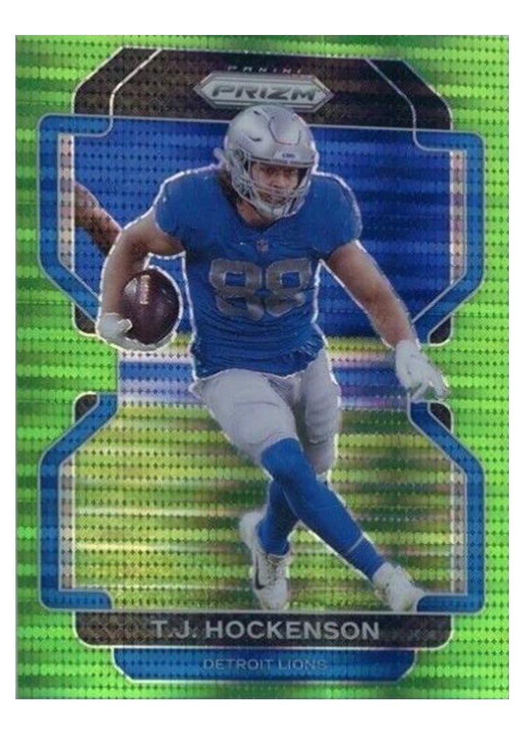 2021 Panini Prizm Base Set T.J. Hockenson #147 card