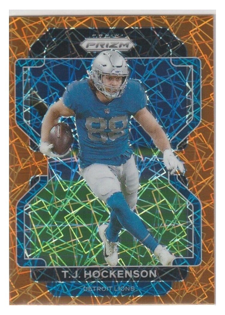 2021 Panini Prizm Base Set T.J. Hockenson #147 card
