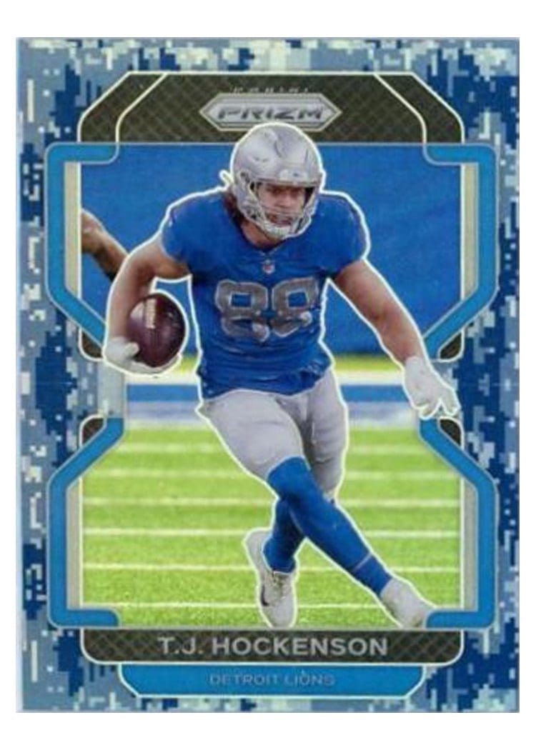 2021 Panini Prizm Base Set T.J. Hockenson #147 card
