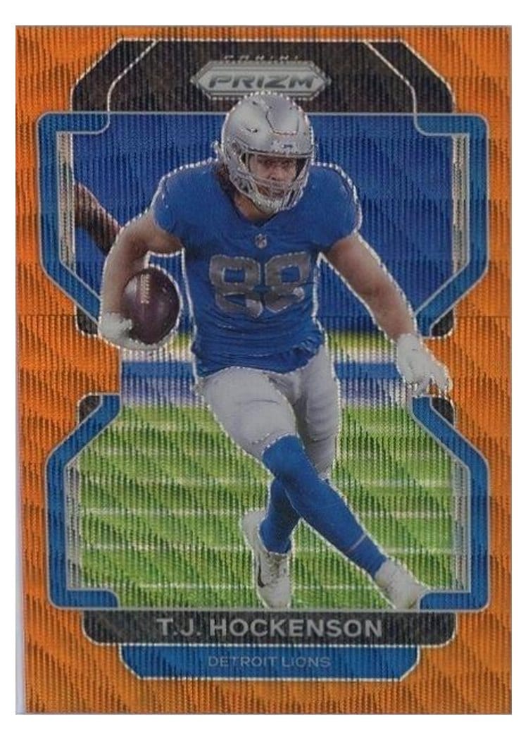 2021 Panini Prizm Base Set T.J. Hockenson #147 card