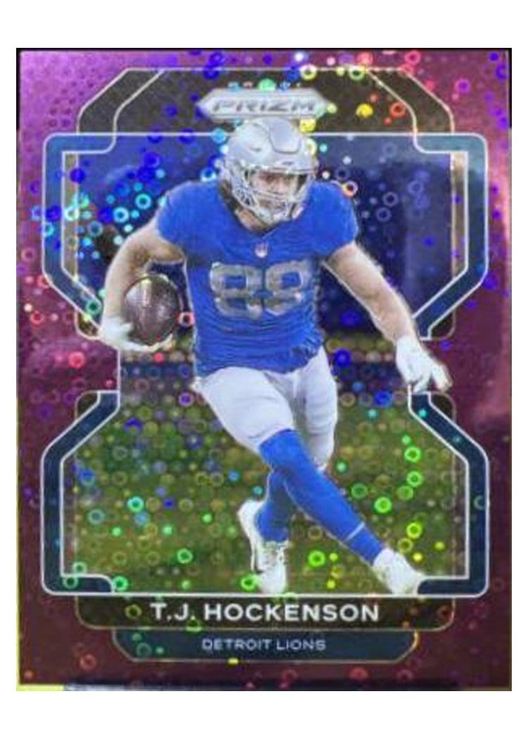 2021 Panini Prizm Base Set T.J. Hockenson #147 card