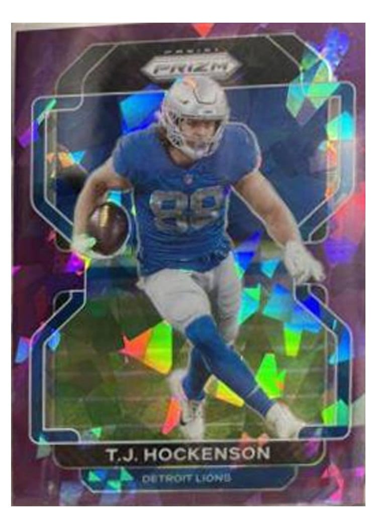 2021 Panini Prizm Base Set T.J. Hockenson #147 card