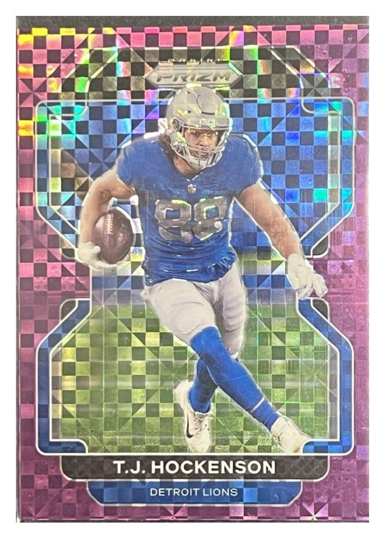 2021 Panini Prizm Base Set T.J. Hockenson #147 card