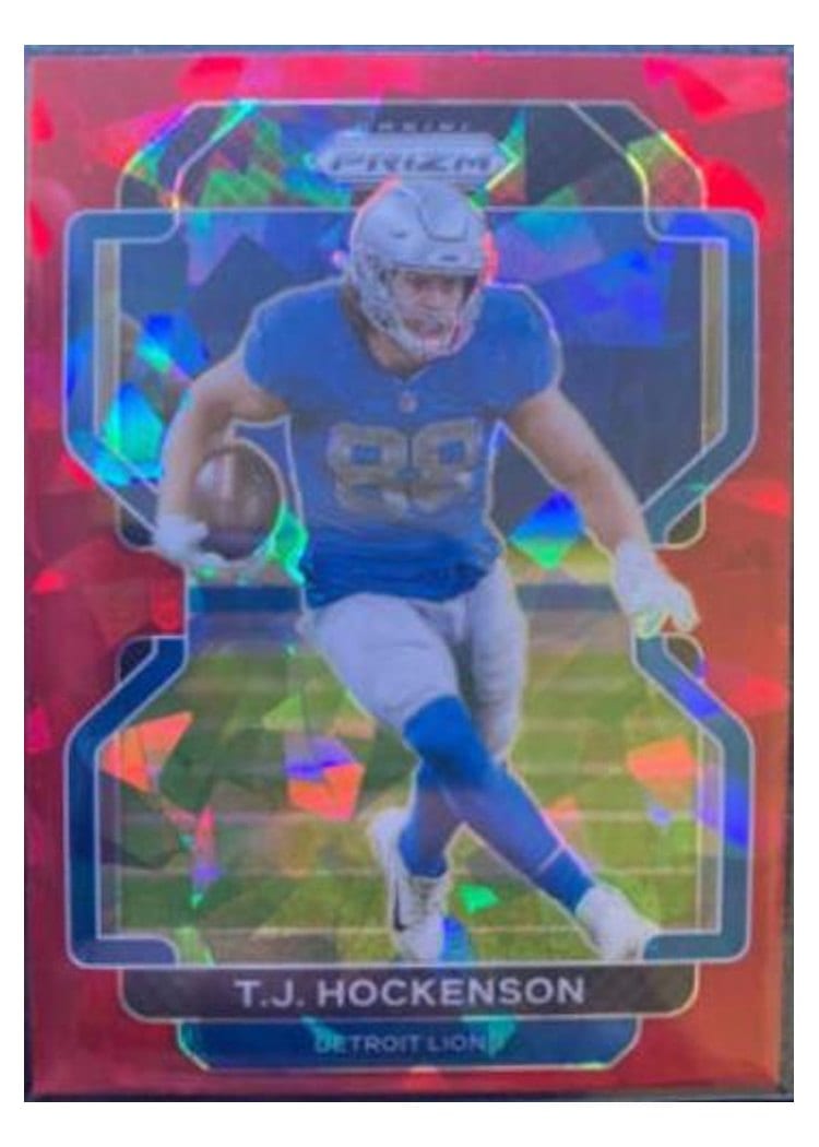 2021 Panini Prizm Base Set T.J. Hockenson #147 card