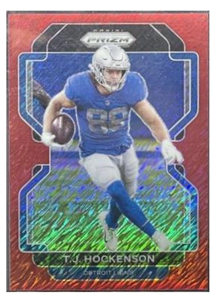 2021 Panini Prizm Base Set T.J. Hockenson #147 card