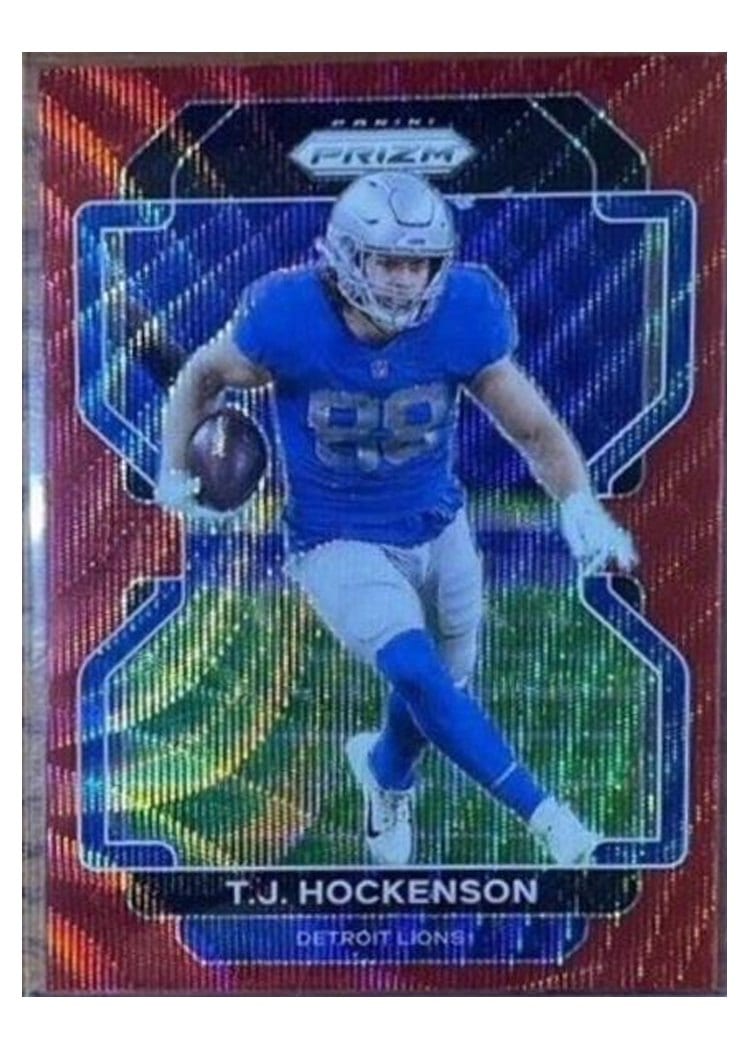 2021 Panini Prizm Base Set T.J. Hockenson #147 card