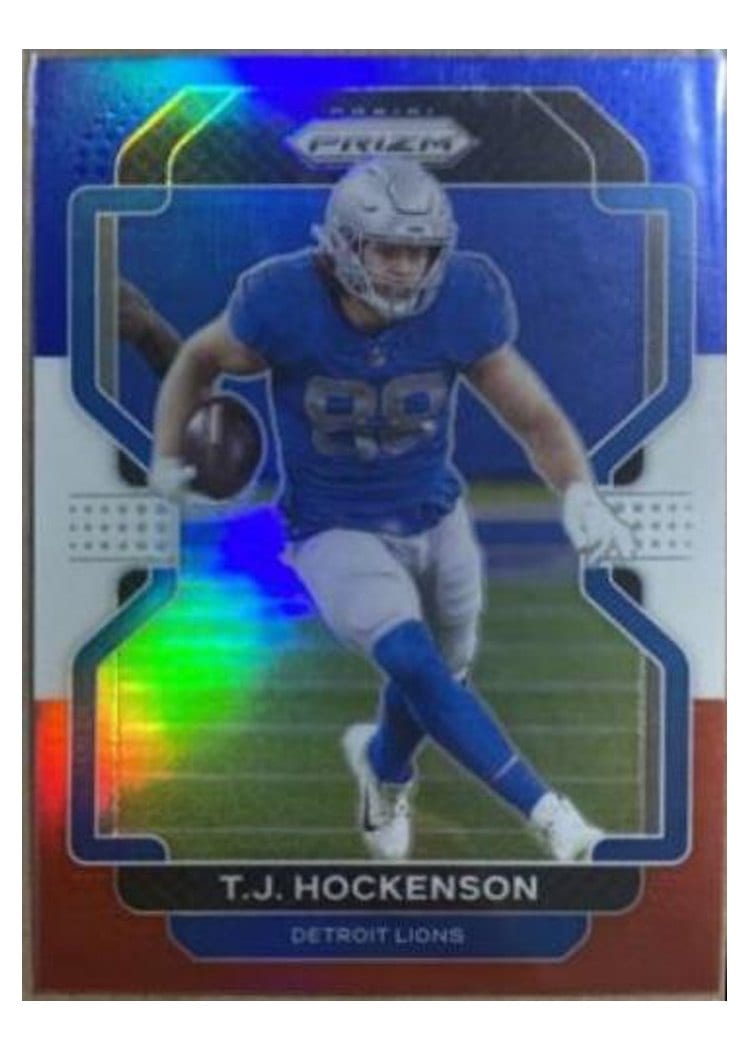 2021 Panini Prizm Base Set T.J. Hockenson #147 card