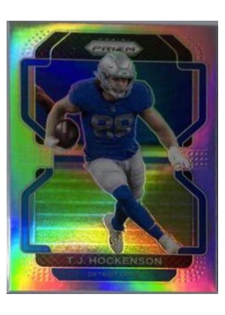 2021 Panini Prizm Base Set T.J. Hockenson #147 card