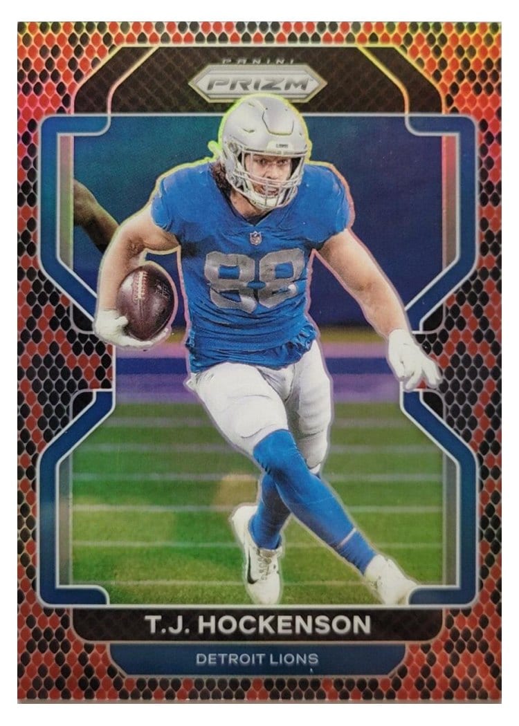 2021 Panini Prizm Base Set T.J. Hockenson #147 card