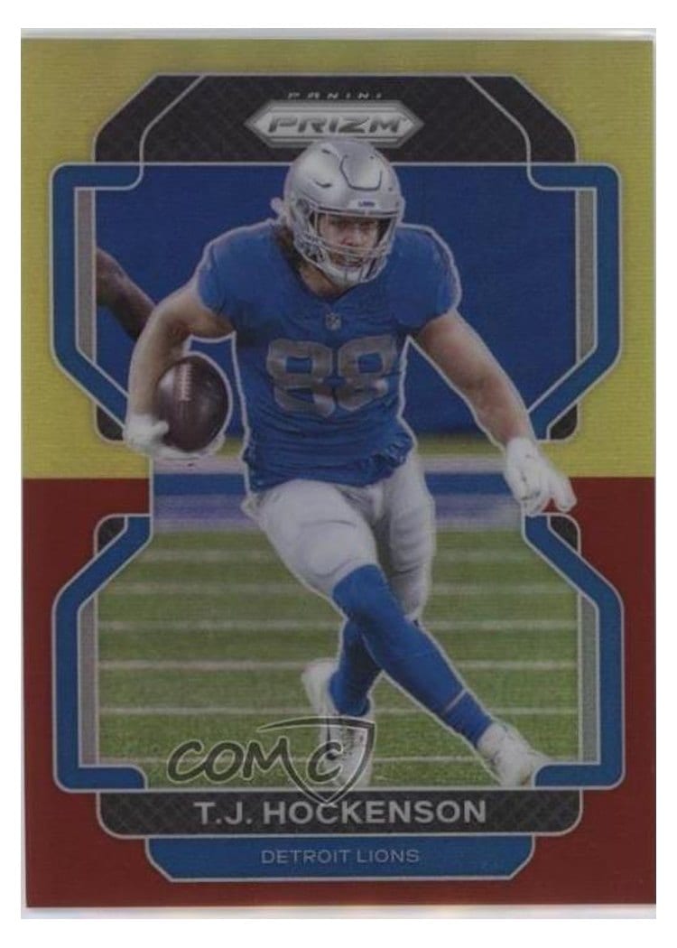 2021 Panini Prizm Base Set T.J. Hockenson #147 card