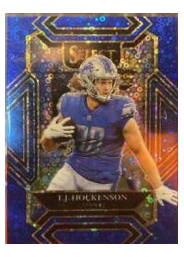 2021 Panini Select Base Set T.J. Hockenson #213 card