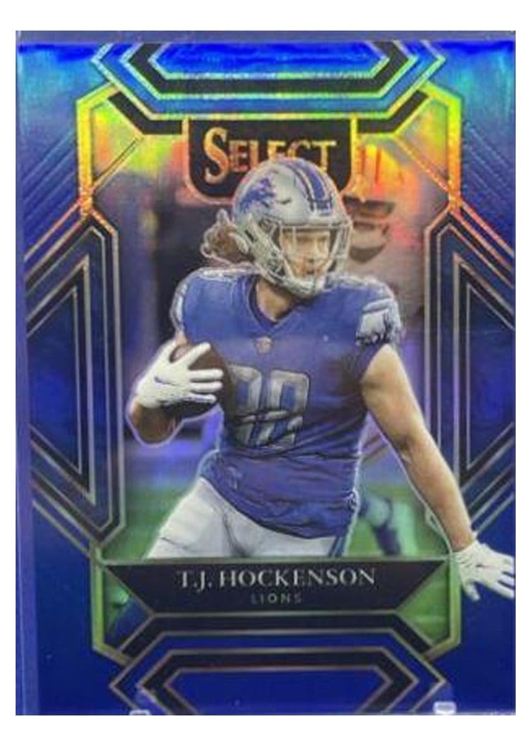 2021 Panini Select Base Set T.J. Hockenson #213 card