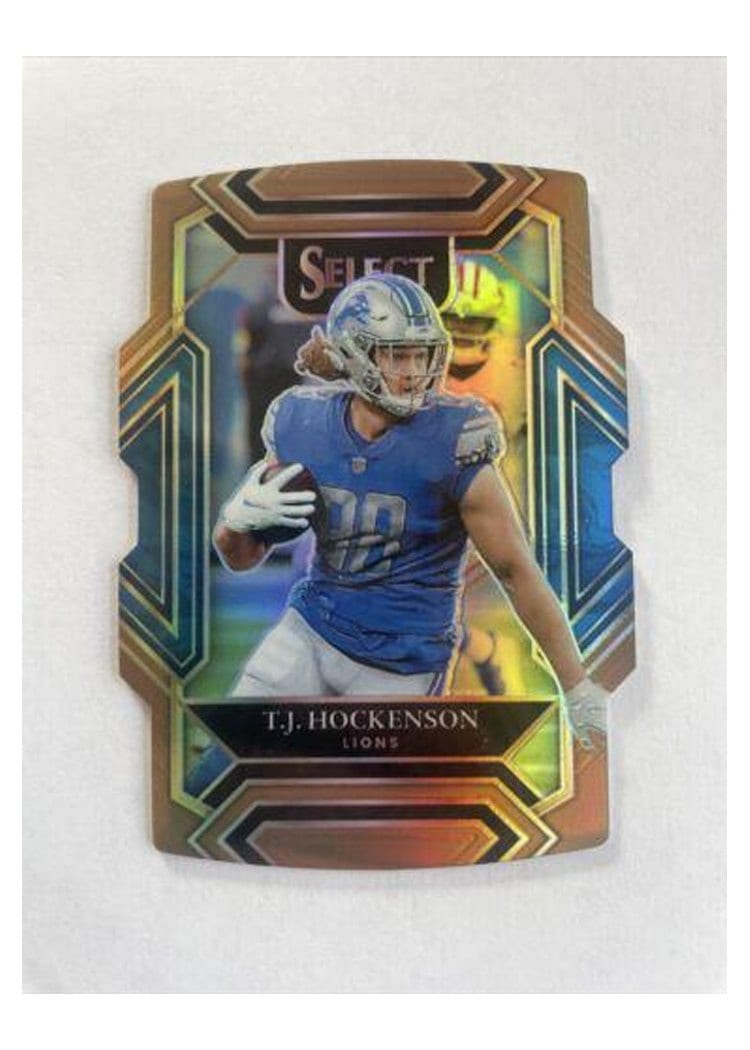 2021 Panini Select Base Set T.J. Hockenson #213 card