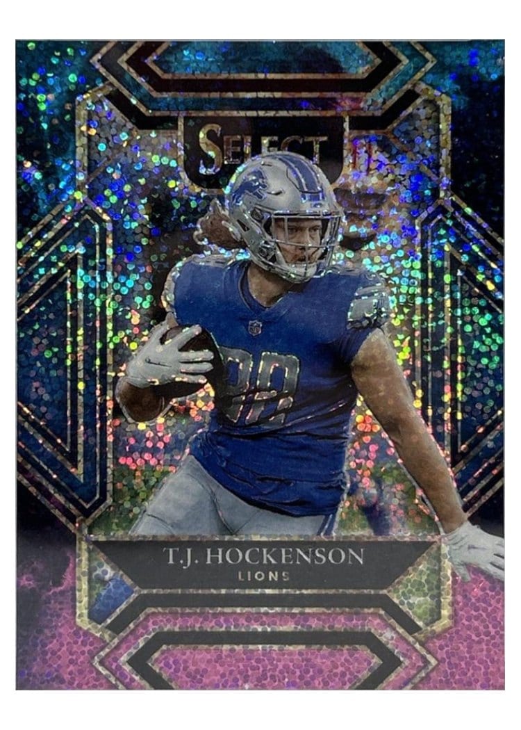 2021 Panini Select Base Set T.J. Hockenson #213 card
