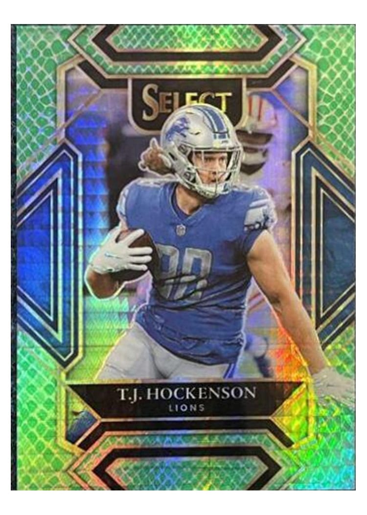 2021 Panini Select Base Set T.J. Hockenson #213 card